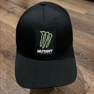 NWOT OTTO monster mutant energy drink Classic Black Hat